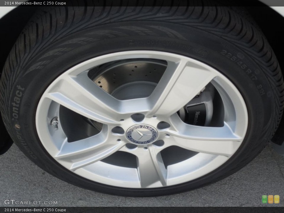 2014 Mercedes-Benz C 250 Coupe Wheel and Tire Photo #84072677
