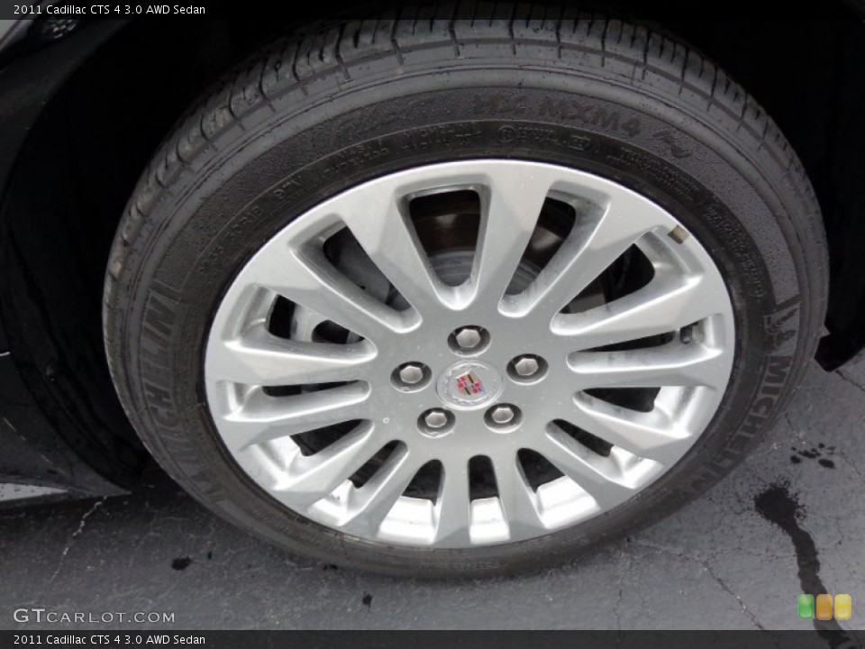 2011 Cadillac CTS 4 3.0 AWD Sedan Wheel and Tire Photo #84078545
