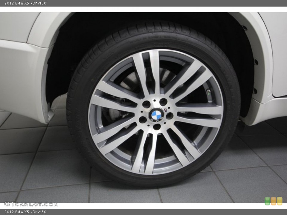 2012 BMW X5 xDrive50i Wheel and Tire Photo #84079337
