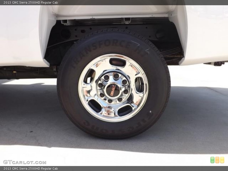 2013 GMC Sierra 2500HD Regular Cab Wheel and Tire Photo #84090482