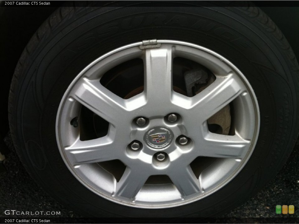 2007 Cadillac CTS Sedan Wheel and Tire Photo #84094623