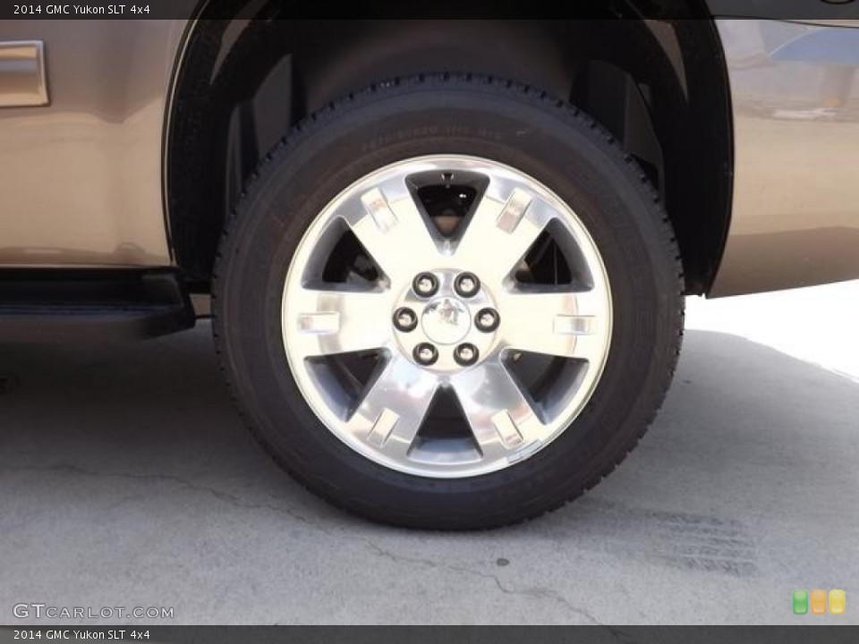 2014 GMC Yukon SLT 4x4 Wheel and Tire Photo #84105866
