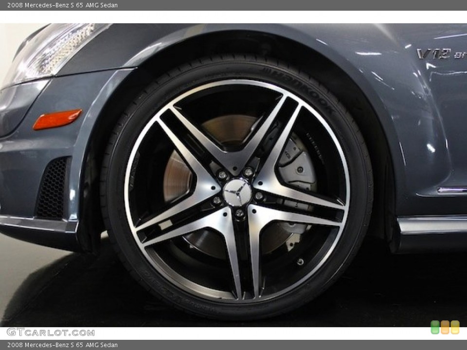 2008 Mercedes-Benz S 65 AMG Sedan Wheel and Tire Photo #84107705
