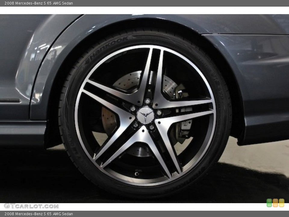 2008 Mercedes-Benz S 65 AMG Sedan Wheel and Tire Photo #84107750