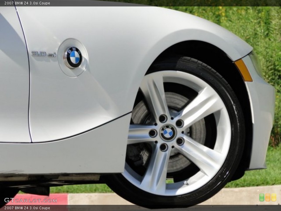 2007 BMW Z4 3.0si Coupe Wheel and Tire Photo #84108257