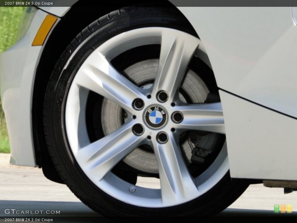 2007 BMW Z4 3.0si Coupe Wheel and Tire Photo #84108599
