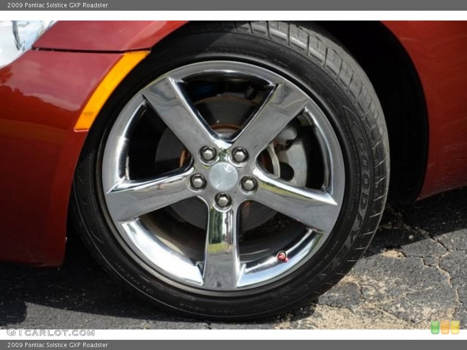 2009 Pontiac Solstice GXP Roadster Wheel and Tire Photo #84122444