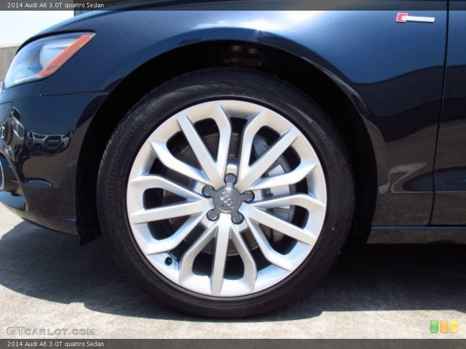 2014 Audi A6 3.0T quattro Sedan Wheel and Tire Photo #84126662