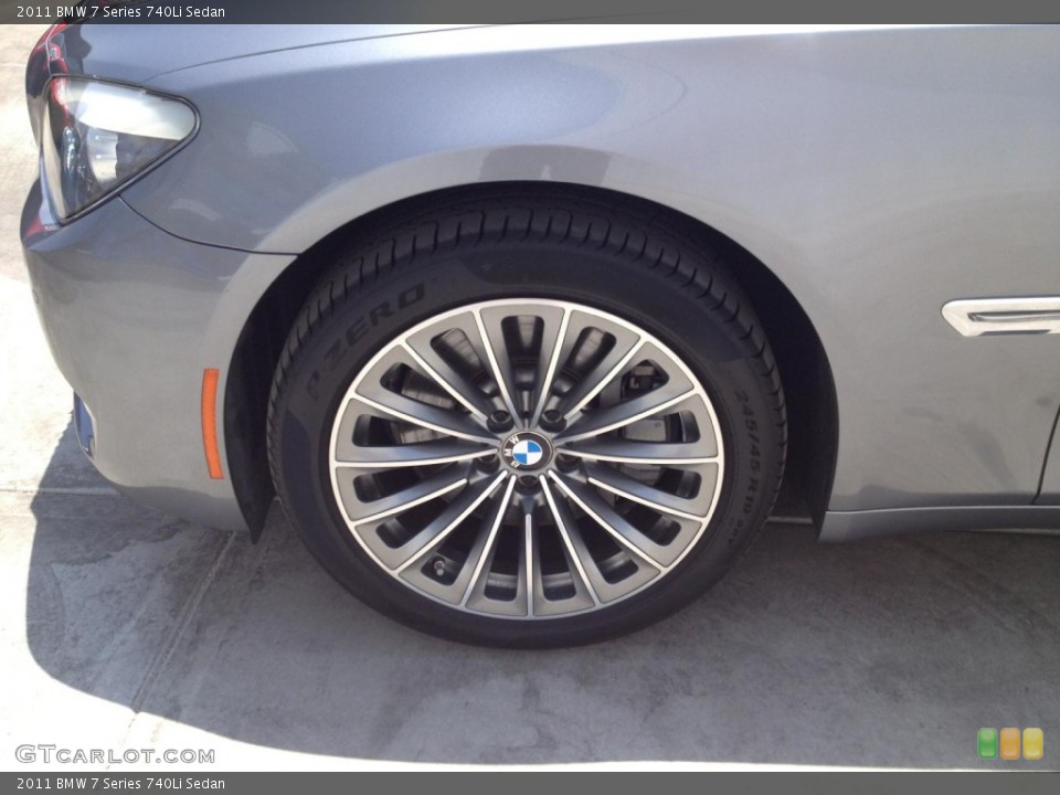 2011 BMW 7 Series Wheels and Tires