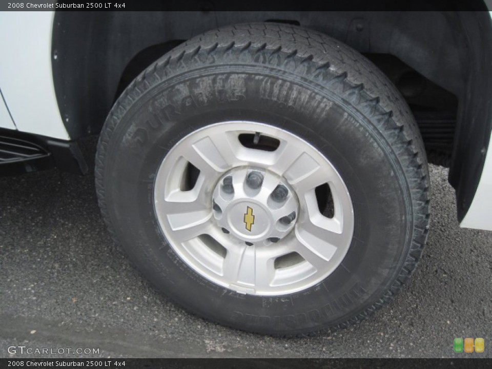 2008 Chevrolet Suburban 2500 LT 4x4 Wheel and Tire Photo #84139908
