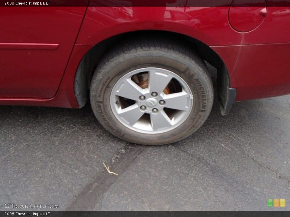2008 Chevrolet Impala LT Wheel and Tire Photo #84140673