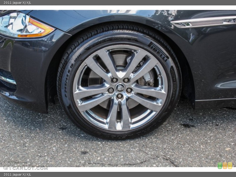 2011 Jaguar XJ XJL Wheel and Tire Photo #84142986