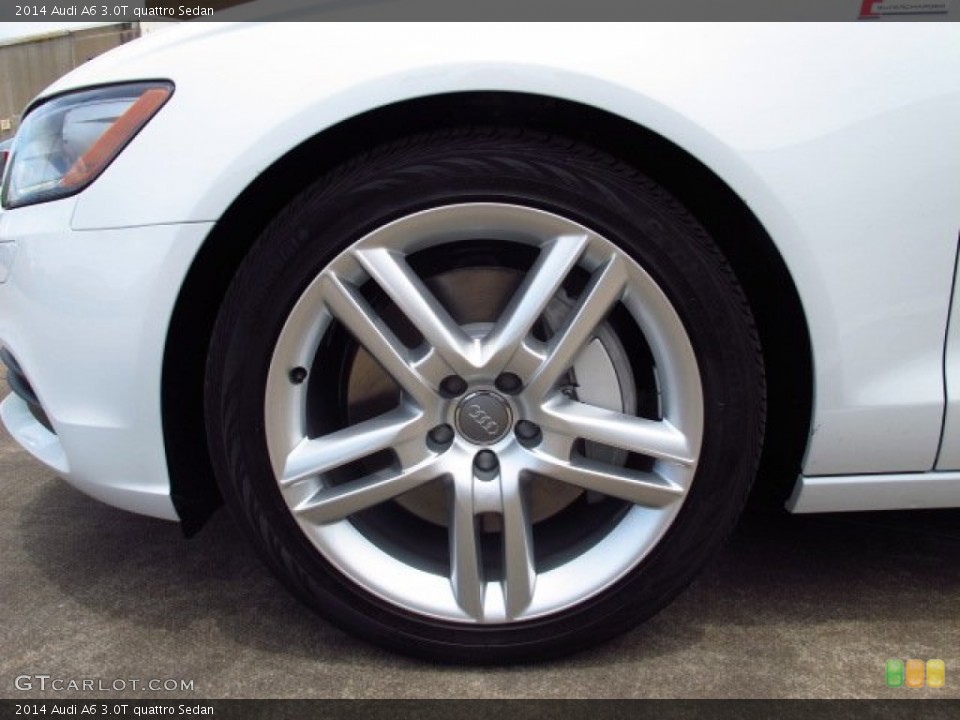 2014 Audi A6 3.0T quattro Sedan Wheel and Tire Photo #84149040
