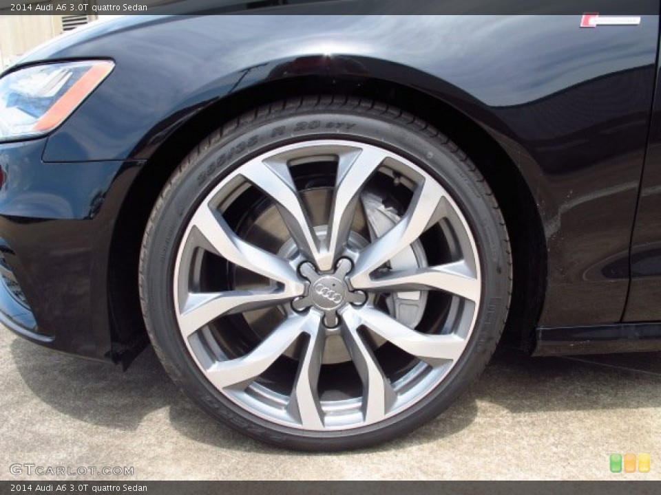 2014 Audi A6 3.0T quattro Sedan Wheel and Tire Photo #84149769