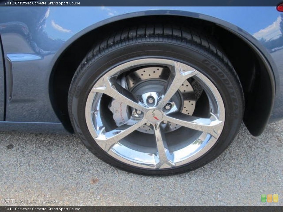 2011 Chevrolet Corvette Grand Sport Coupe Wheel and Tire Photo #84151483