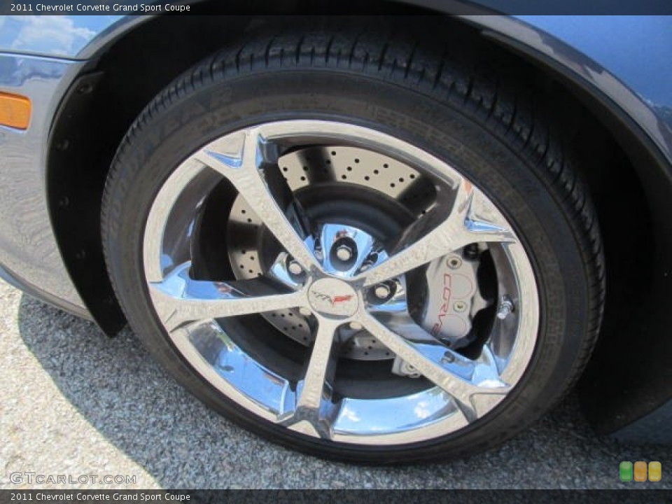2011 Chevrolet Corvette Grand Sport Coupe Wheel and Tire Photo #84151668