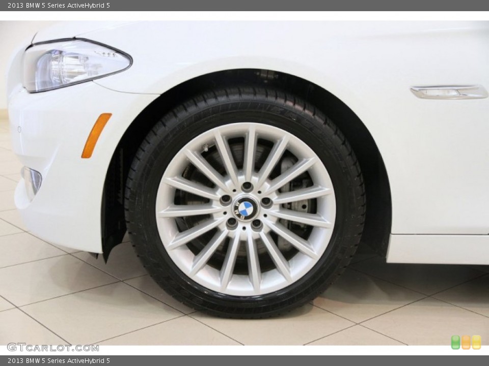 2013 BMW 5 Series ActiveHybrid 5 Wheel and Tire Photo #84156108