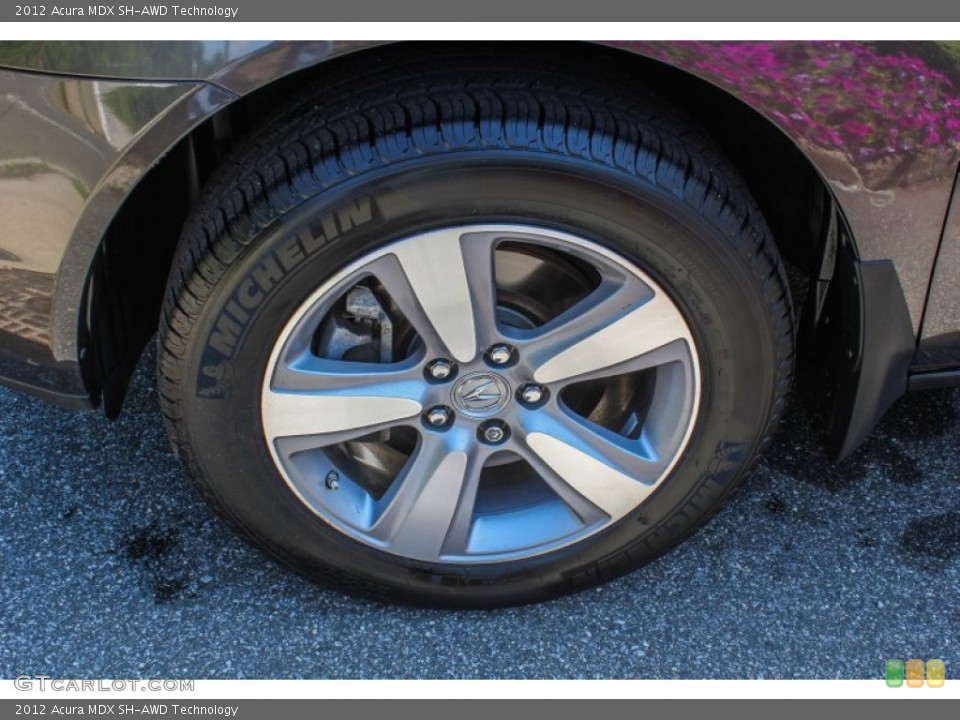 2012 Acura MDX SH-AWD Technology Wheel and Tire Photo #84165357