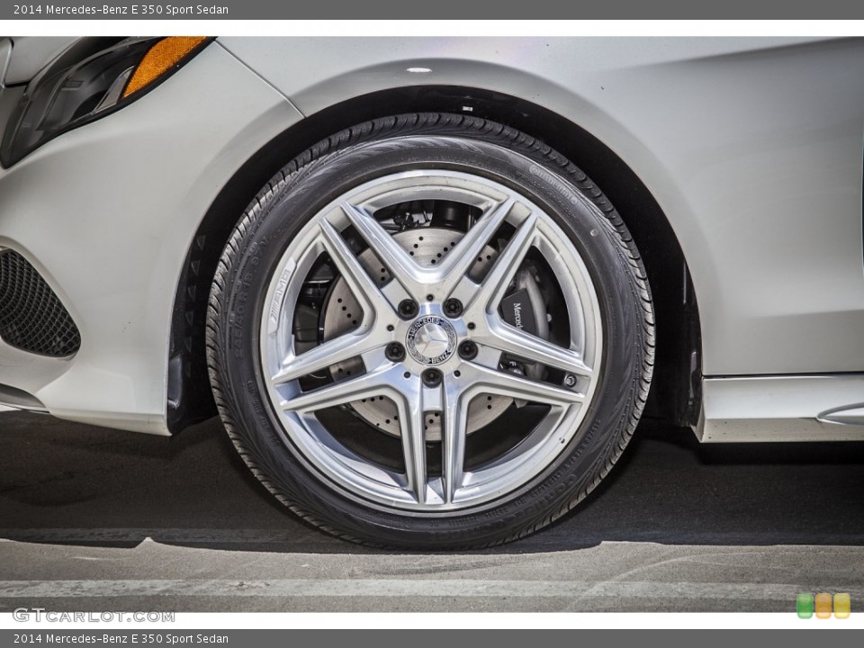 2014 Mercedes-Benz E 350 Sport Sedan Wheel and Tire Photo #84165390