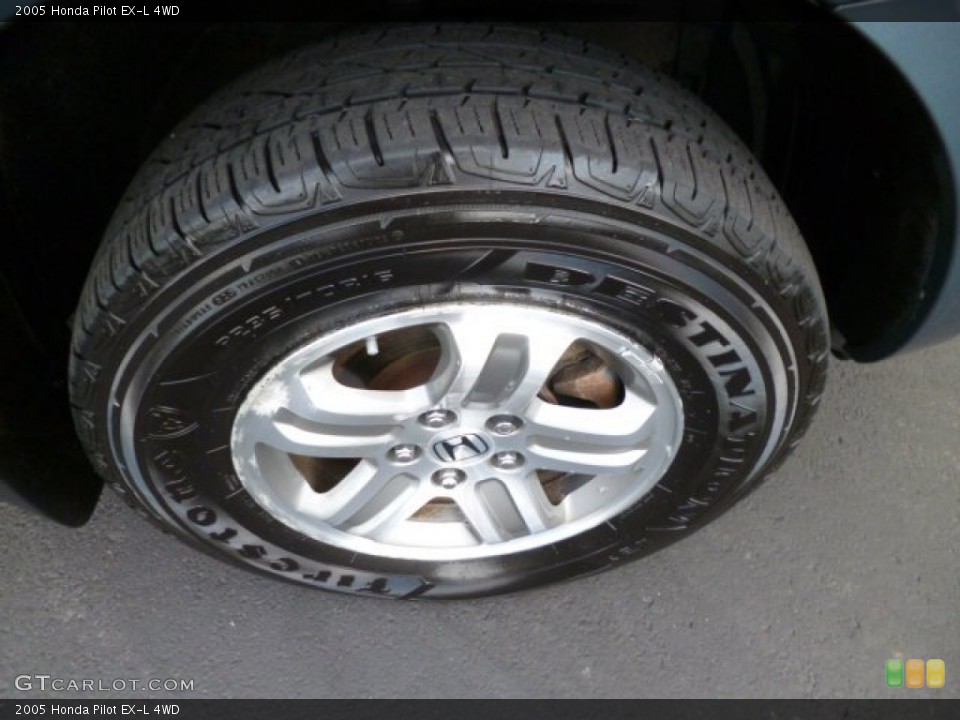 2005 Honda Pilot EX-L 4WD Wheel and Tire Photo #84171027