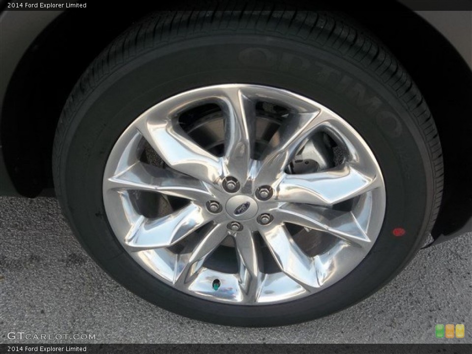 2014 Ford Explorer Limited Wheel and Tire Photo #84173223