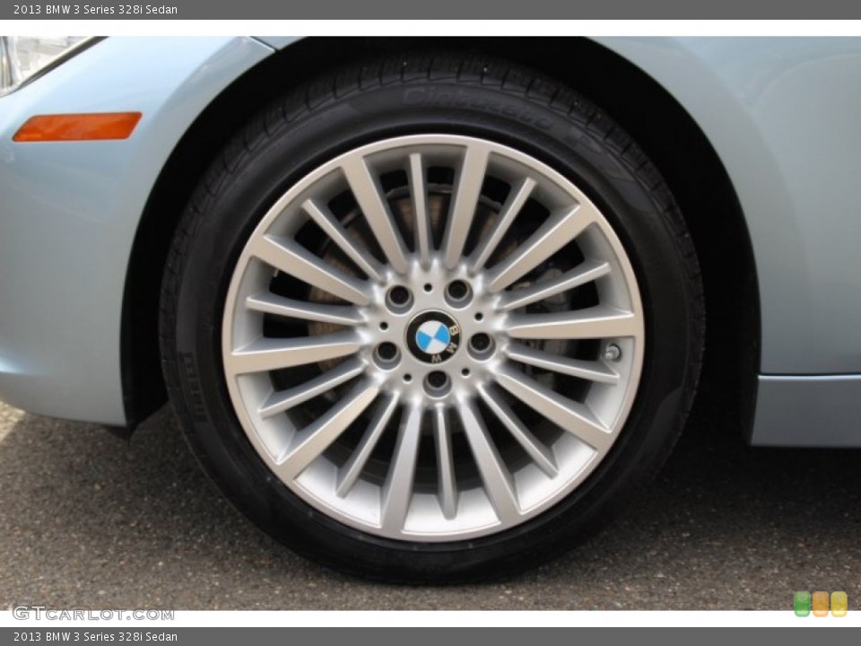 2013 BMW 3 Series 328i Sedan Wheel and Tire Photo #84179973