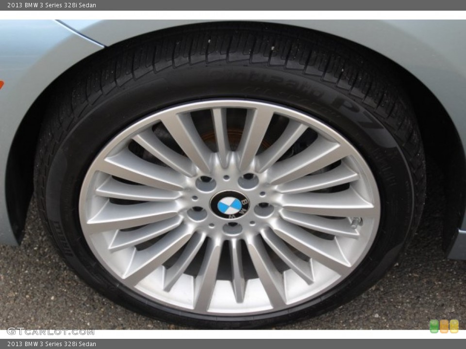2013 BMW 3 Series 328i Sedan Wheel and Tire Photo #84179991