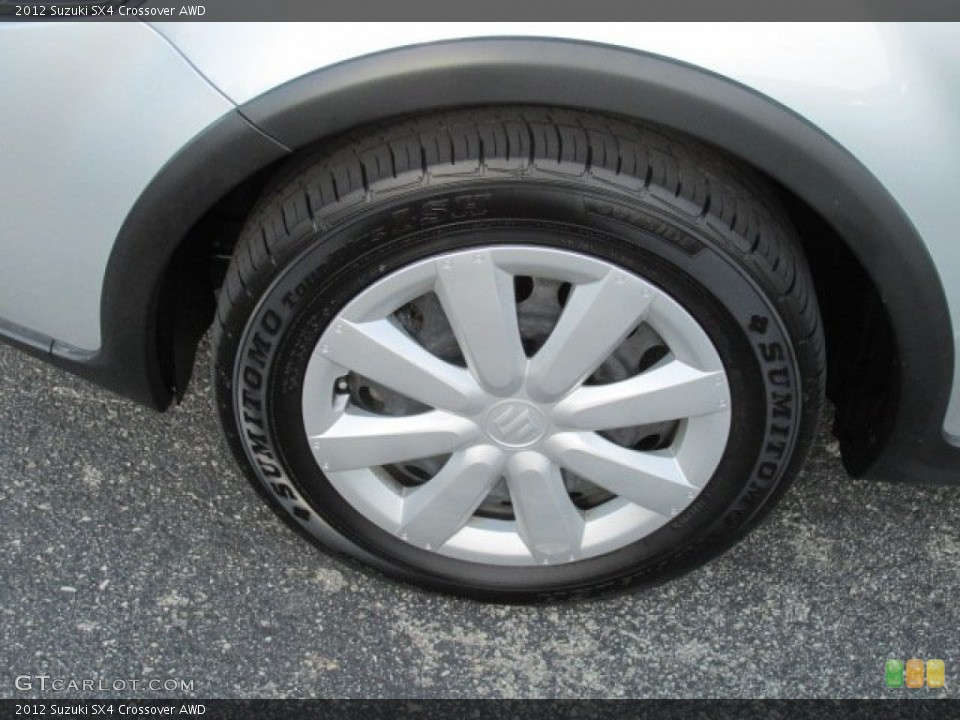 2012 Suzuki SX4 Crossover AWD Wheel and Tire Photo #84181245