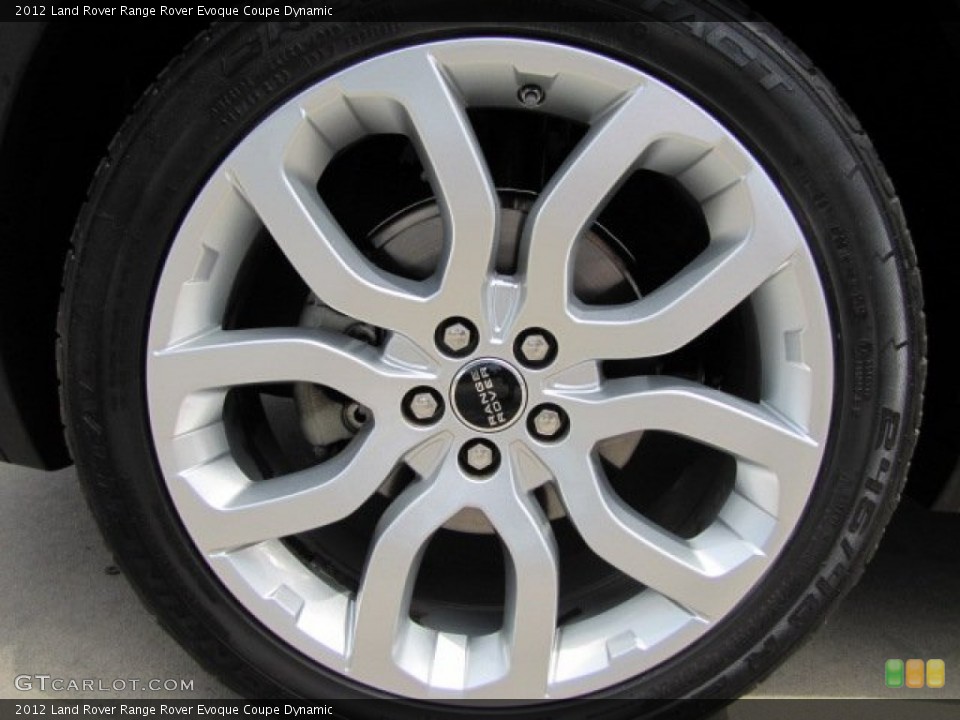 2012 Land Rover Range Rover Evoque Coupe Dynamic Wheel and Tire Photo #84187641