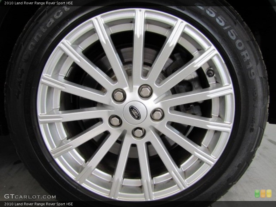 2010 Land Rover Range Rover Sport HSE Wheel and Tire Photo #84188906