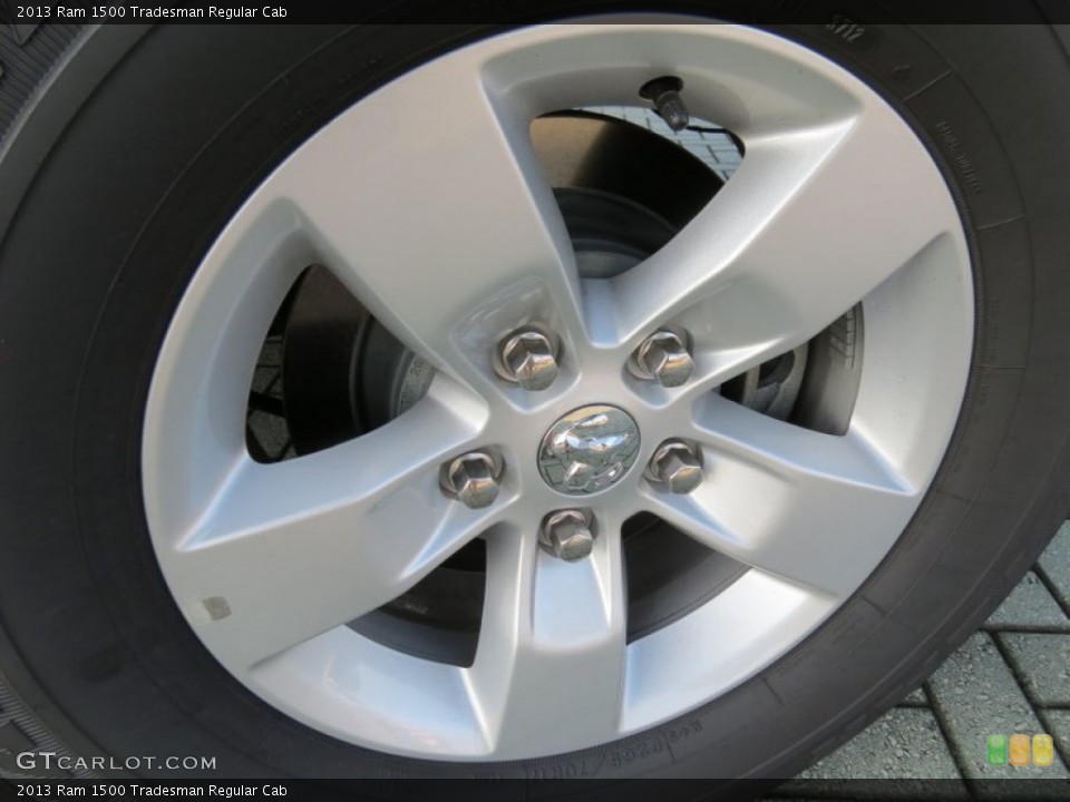 2013 Ram 1500 Tradesman Regular Cab Wheel and Tire Photo #84195917
