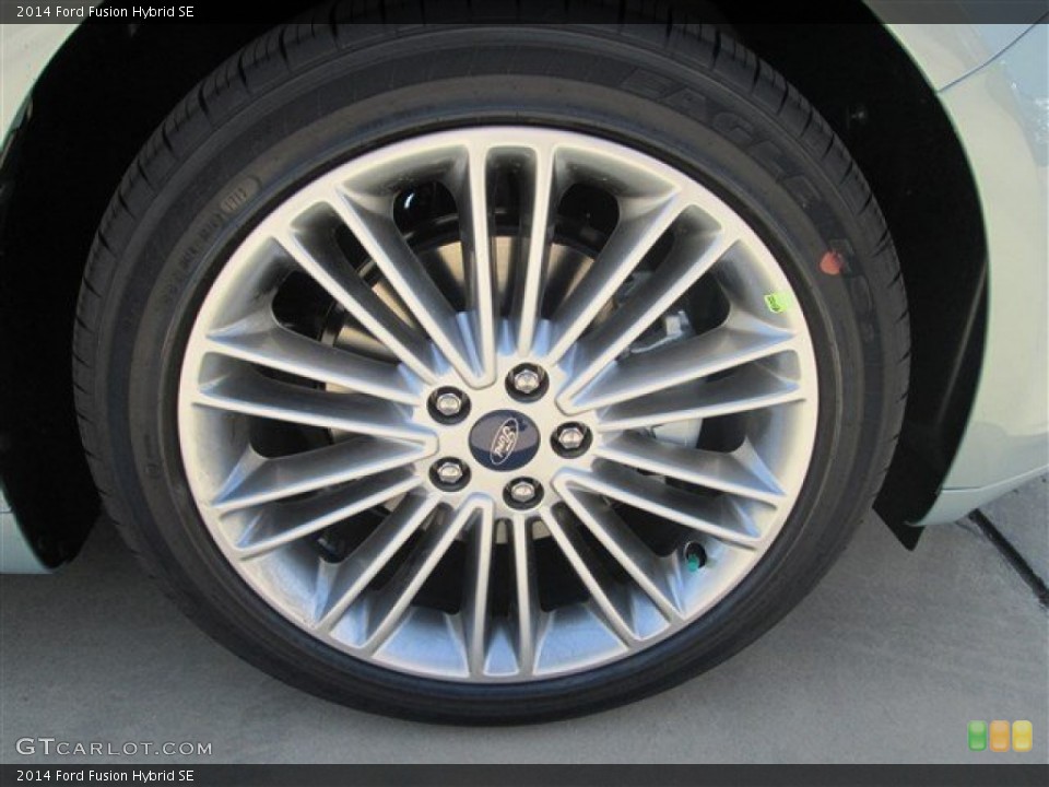 2014 Ford Fusion Hybrid SE Wheel and Tire Photo #84203498