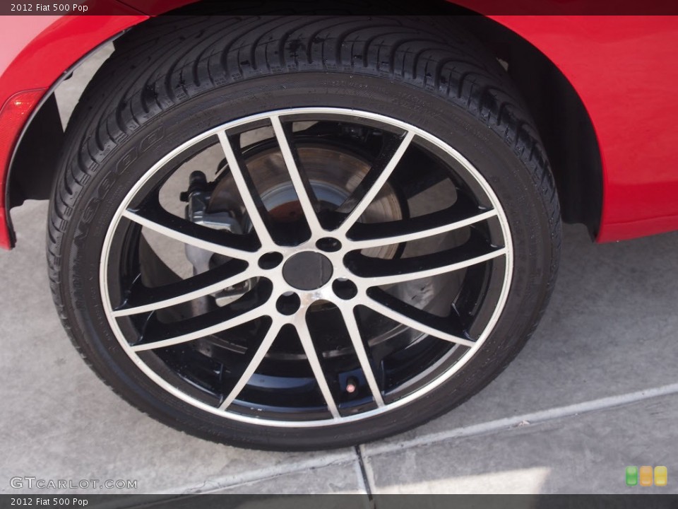 2012 Fiat 500 Pop Wheel and Tire Photo #84208571