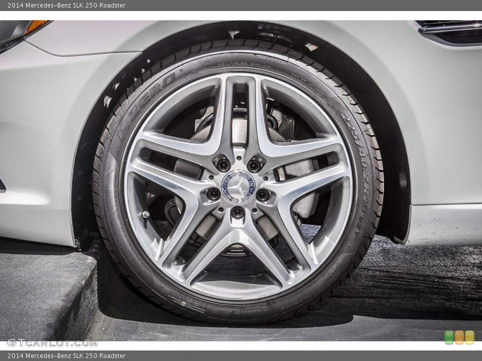 2014 Mercedes-Benz SLK 250 Roadster Wheel and Tire Photo #84208844