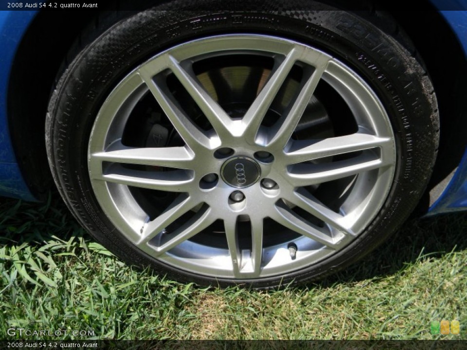2008 Audi S4 4.2 quattro Avant Wheel and Tire Photo #84210152