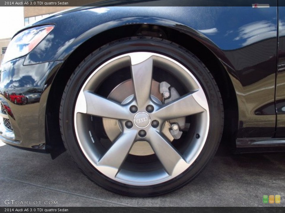 2014 Audi A6 3.0 TDI quattro Sedan Wheel and Tire Photo #84222695