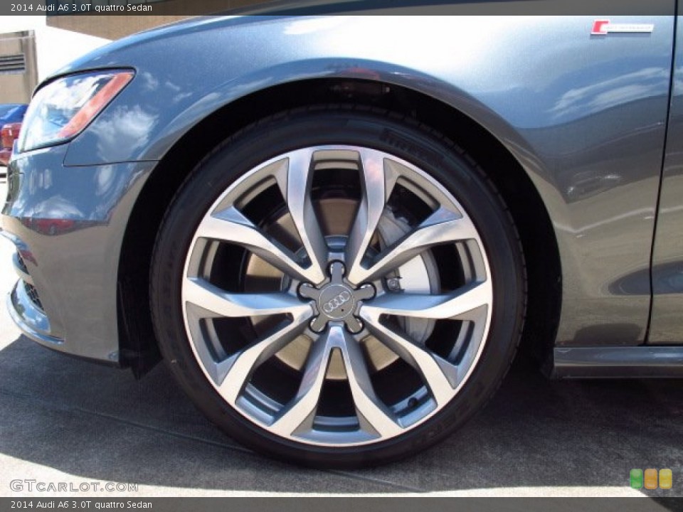 2014 Audi A6 3.0T quattro Sedan Wheel and Tire Photo #84223433