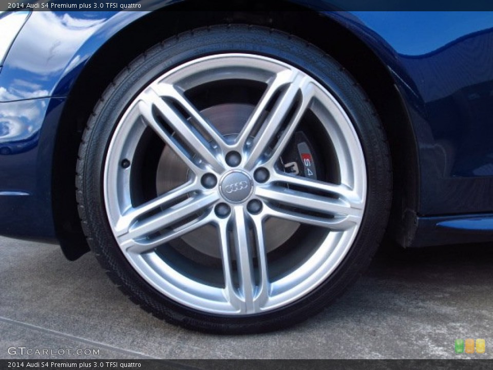 2014 Audi S4 Premium plus 3.0 TFSI quattro Wheel and Tire Photo #84226412