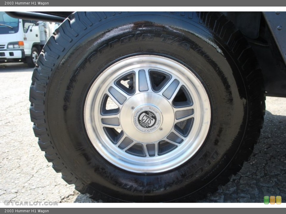 2003 Hummer H1 Wagon Wheel and Tire Photo #84236006