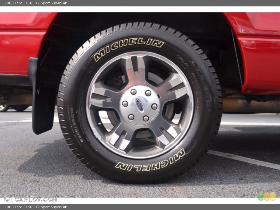 2008 Ford F150 FX2 Sport SuperCab Wheel and Tire Photo #84249716