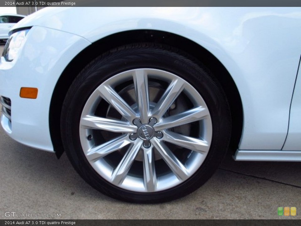 2014 Audi A7 3.0 TDI quattro Prestige Wheel and Tire Photo #84258087