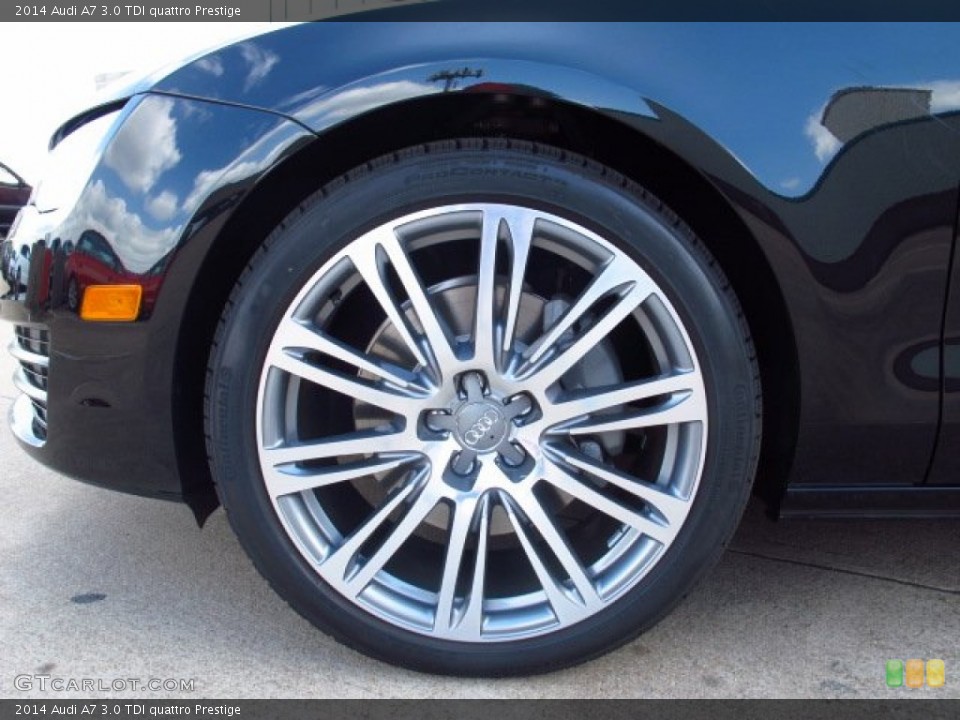 2014 Audi A7 3.0 TDI quattro Prestige Wheel and Tire Photo #84259890
