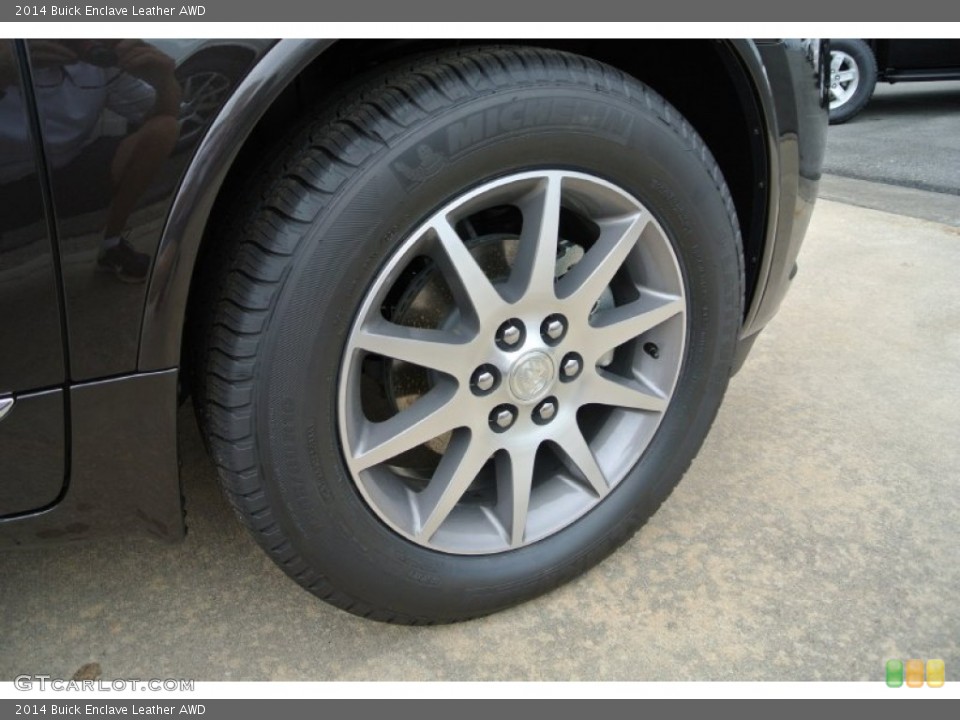 2014 Buick Enclave Leather AWD Wheel and Tire Photo #84267561