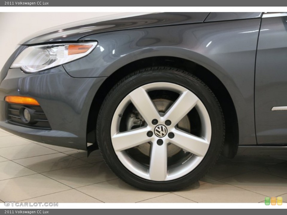 2011 Volkswagen CC Lux Wheel and Tire Photo #84283937