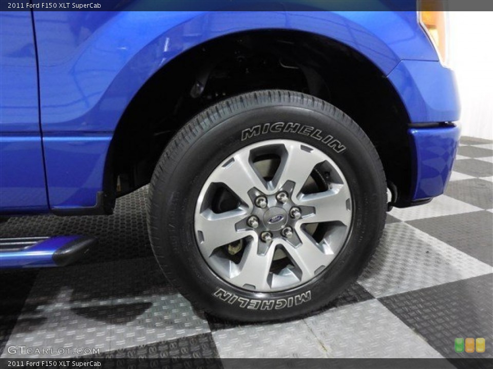 2011 Ford F150 XLT SuperCab Wheel and Tire Photo #84288657