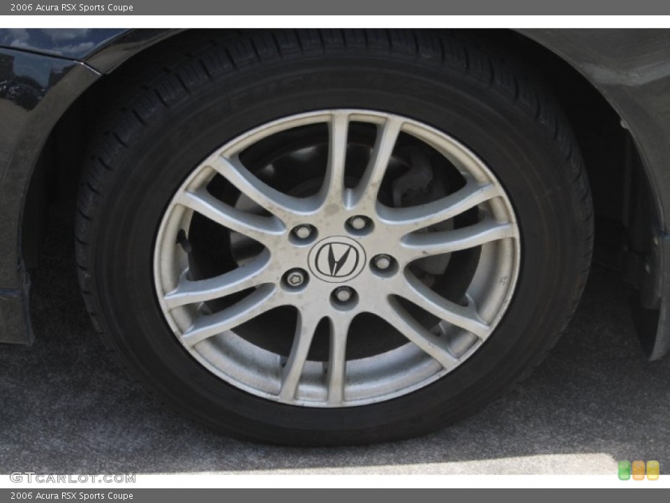 2006 Acura RSX Sports Coupe Wheel and Tire Photo #84304690
