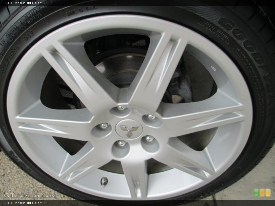 2010 Mitsubishi Galant ES Wheel and Tire Photo #84315471