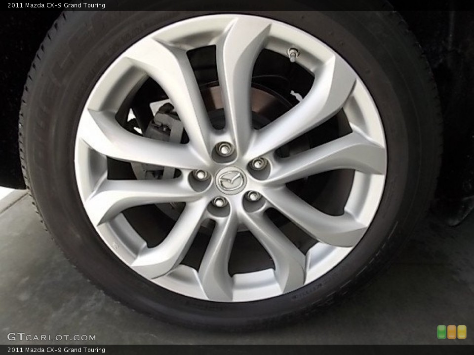 2011 Mazda CX-9 Grand Touring Wheel and Tire Photo #84316413