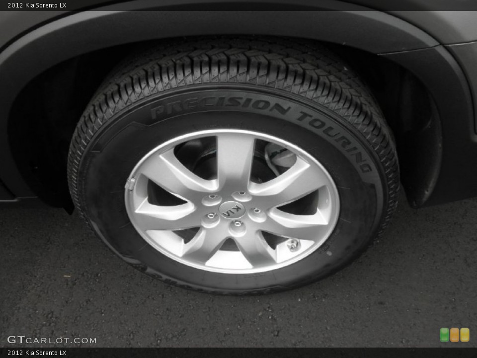 2012 Kia Sorento LX Wheel and Tire Photo #84332010