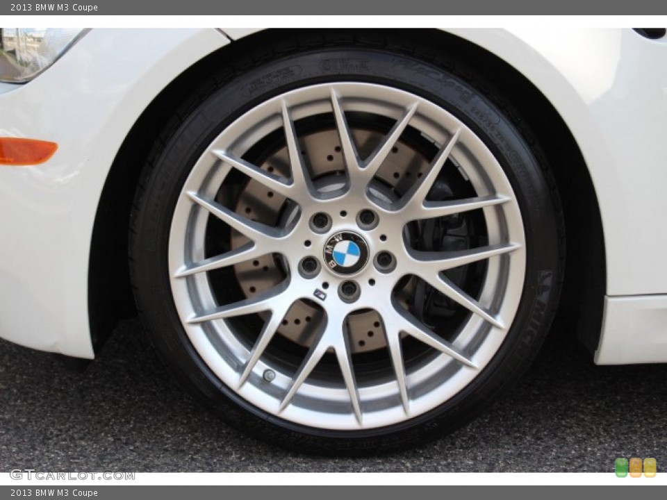 2013 BMW M3 Coupe Wheel and Tire Photo #84333360